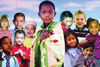 Picture of Faces/ We are the World Floor Puzzle