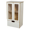 Picture of Display Cabinet with Lower Drawer White Laminate finish.