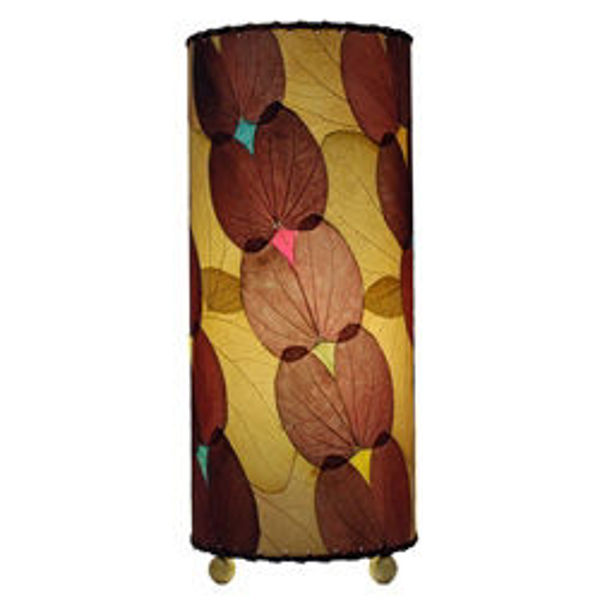 Picture of Decorative Leaf Butterfly Table Lamp Purple