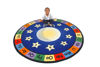 Picture of Moon & Stars 78" Round Carpet