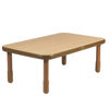 Picture of Table 30x48 in Natural Colors 18"height