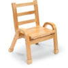 Picture of Natural Wood 11" Stack Chair