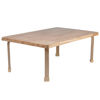 Picture of Rectangle Natural Wood Table, 30x48