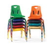 Picture of Stacking 12" RED chair, 6 pack