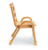 Picture of Natural Wood 7" Stack Chair, set of 2