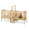 Picture of Small Crib Divider- See-thru Panel.  Personal Protective Equipment