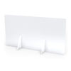 Picture of See Thru Table Divider Shields, 16'h x 30"w x 8"d.  Personal Protective Equipment.