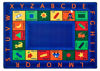 Picture of Bilingual Circletime Rug, Oval 8'3"x11'8"