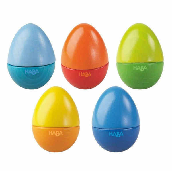 Picture of Wooden Musical Egg set of 5
