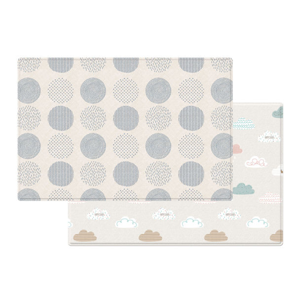 Picture of Comfort Mat- Blue Circle Pattern Reversible
