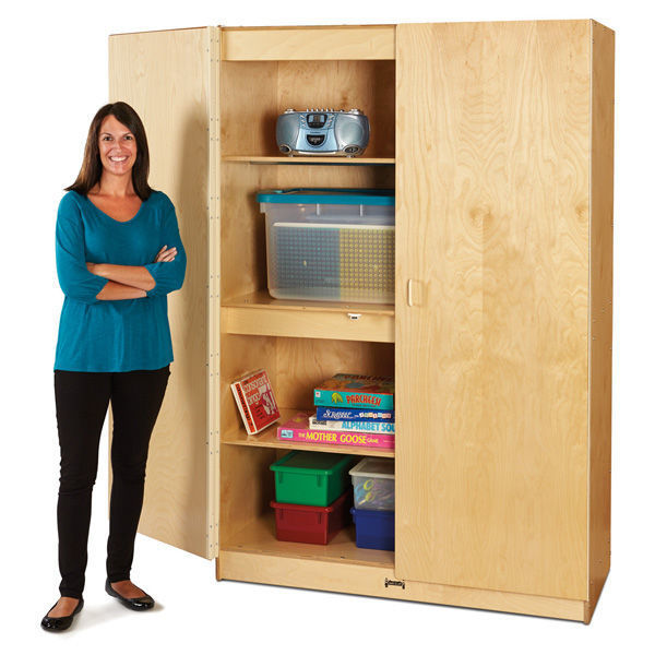 Picture of Wide Storage Teacher Cabinet, 48"
