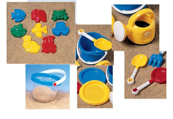Picture of Sand and Water Class set of 15 Toys