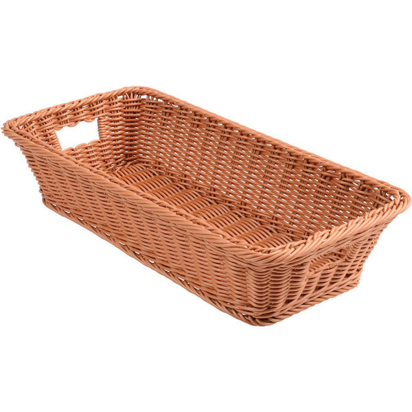 Picture of Low Rectangle Plastic Basket