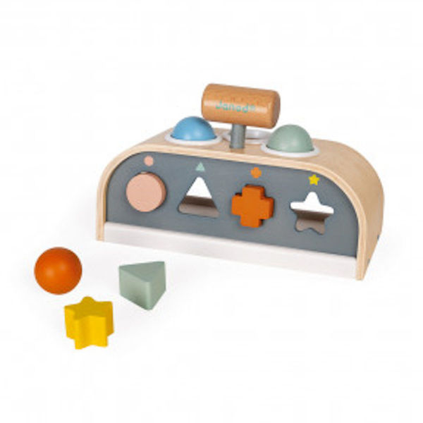 Picture of Tip Tap Shape Sorter - Modern Color