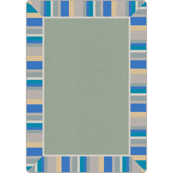 Picture of Off the Cuff  3'10"x5'4" Rectangle Carpet, Sage