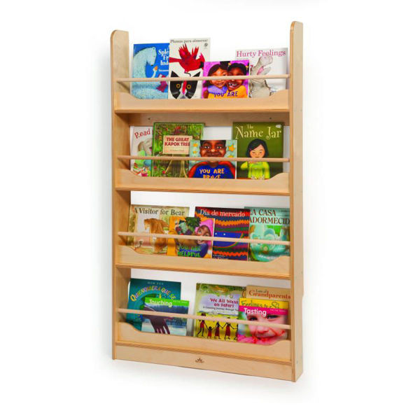 Picture of Wall Mounted Wood Book Shelf