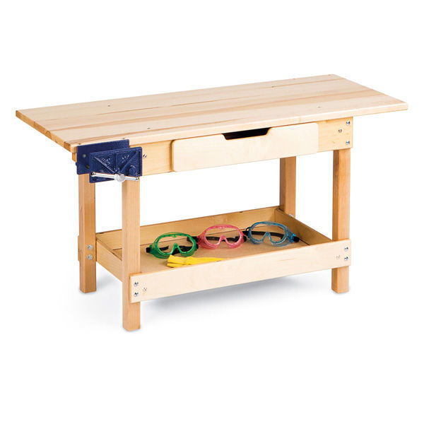 Picture of Woodworking Bench with Drawer