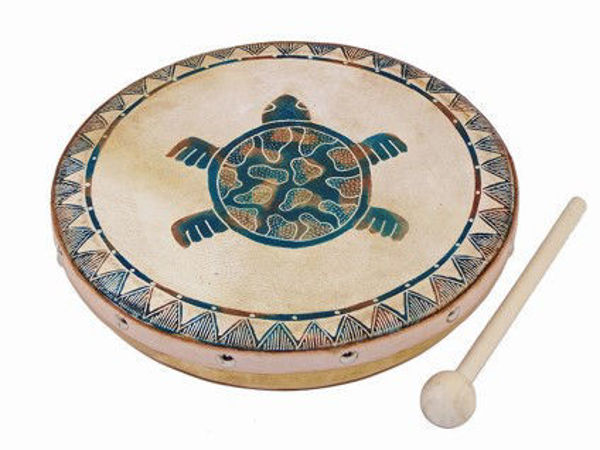Picture of Turtle Frame Drum from Java