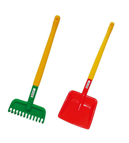Picture of Child's Garden Rake and Shovel set of 2