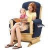 Picture of Glider Rocker with Blue Cushions