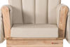 Picture of Saferocker Glider with Tan Vinyl cushions
