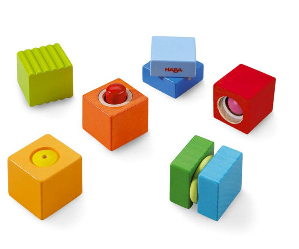 Picture of Fun with Sounds Wooden Discovery Blocks